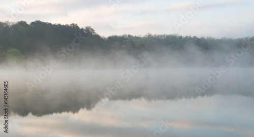 Foggy Morning at the Lake © Martina