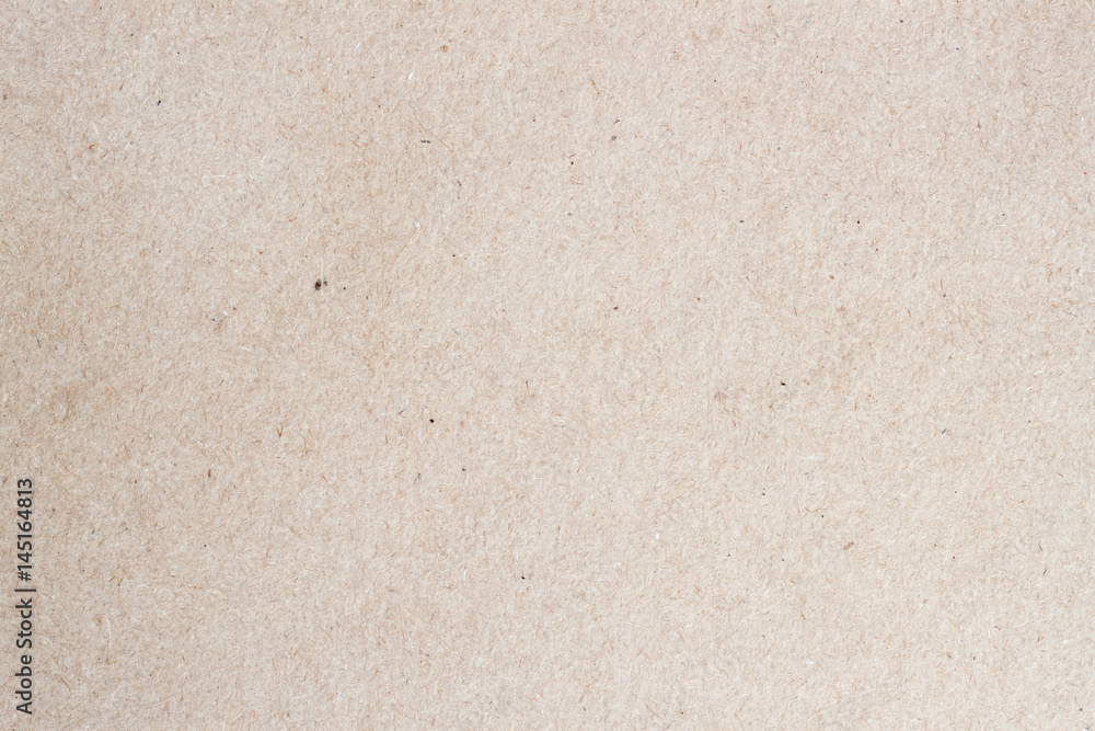 Paper texture cardboard background for design with copy space text or image. Recyclable material that looks virtually identical to the plain , but has small inclusions of cellulose Paper texture cardboard background for design with copy space text or image. Recyclable material that looks virtually identical to the plain , but has small inclusions of cellulose