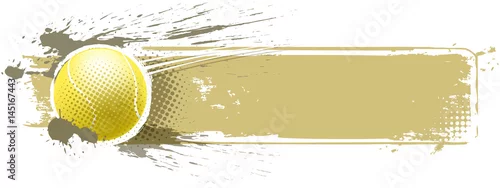 Obraz banner tenisowy