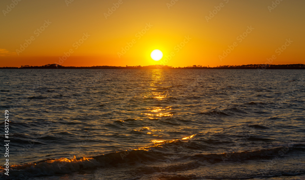 Sunset from Edisto Beach