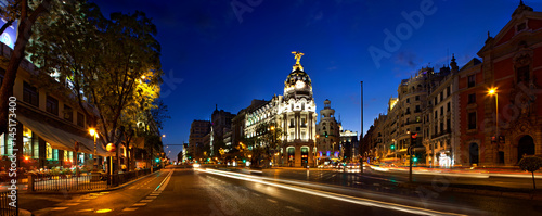 Classic Madrid view
