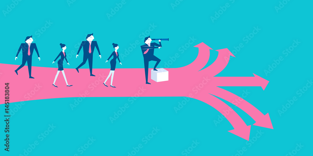 business leadership concept business leadership concept