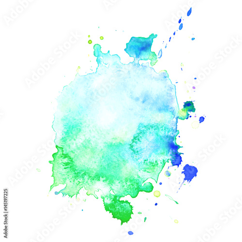 Abstract hand drawn watercolor background