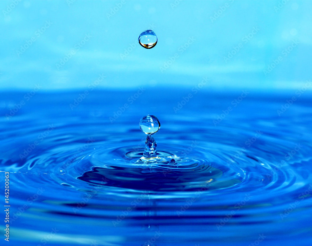 splash of blue water splash of blue water