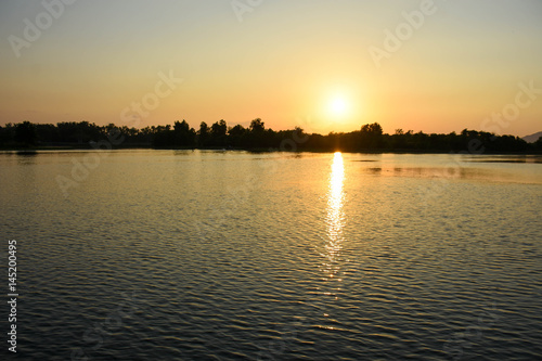 Sunset river view © Warunya