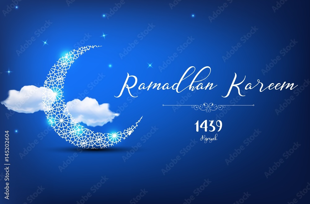 Naklejka Ramadan Kareem Greetings Card