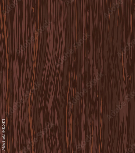 Dark wooden texture. Vector illustration. Parquet element. Redwood