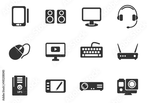 gadget icon set
