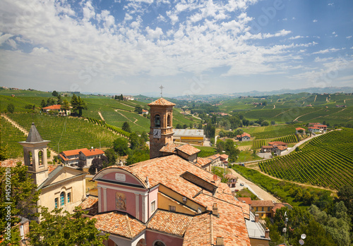 The Vineyards Of Barolo. Italy photo
