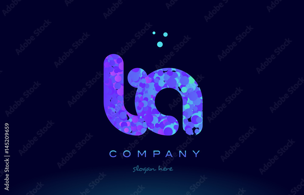 ta t a bubble circle dots pink blue alphabet letter logo icon vector ta t a bubble circle dots pink blue alphabet letter logo icon vector