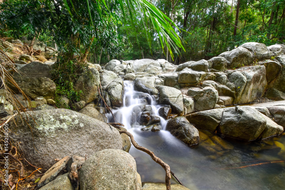 Fototapeta premium Cedar creek, long exposure 