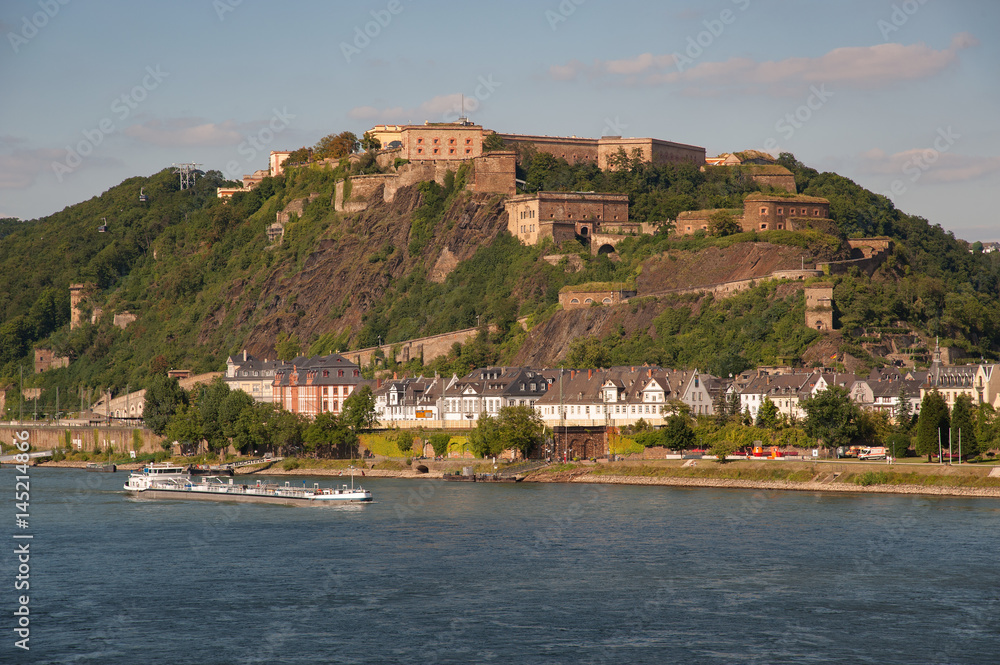 Festung Ehrenbreitstein bei Koblenz