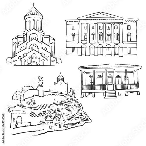 Tbilisi Georgia Famous Buildings