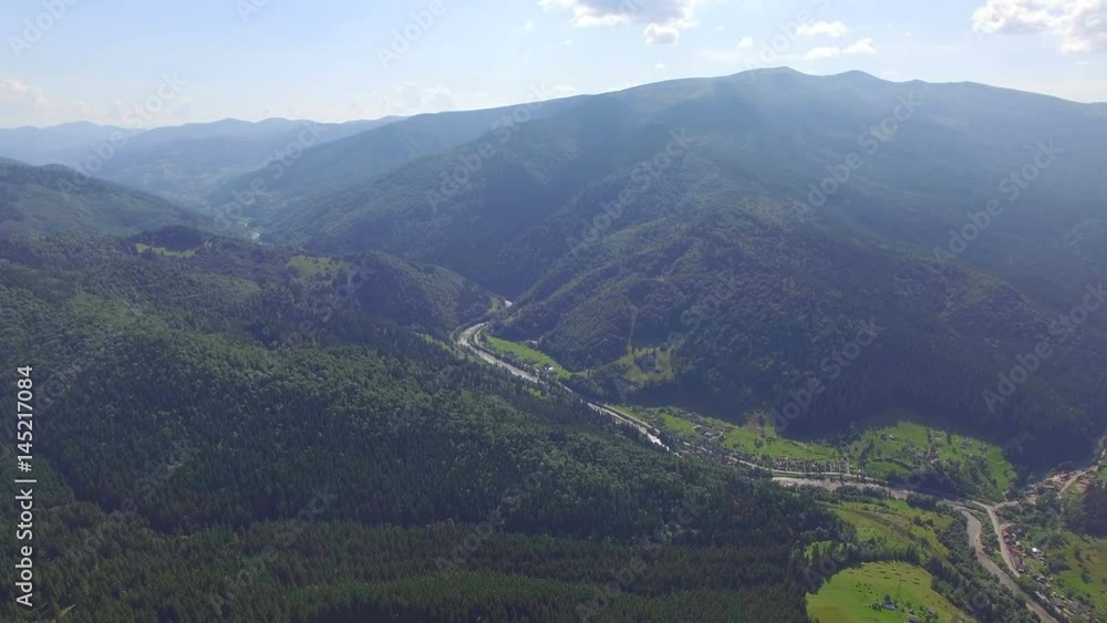 A High Peak Of The Svidovets Mountain Chain In Ukraine A High Peak Of The Svidovets Mountain Chain In Ukraine