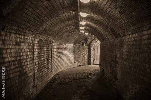Old Kenigsberg castle entrance. World war II fort.