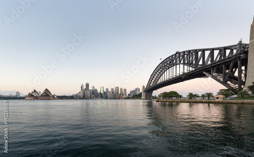 Sunrise over Sydney Harbour viewed from Kirribilli in North Sydney. © tonyng