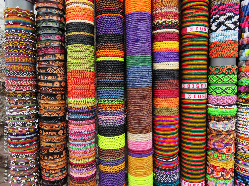 Peruvian hand made woolen fabric Peruvian hand made woolen fabric