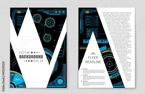 Abstract vector layout background set. For art template design, list, page, mockup brochure theme style, banner, idea, cover, booklet, print, flyer, book, blank, card, ad, sign, sheet,, a4.