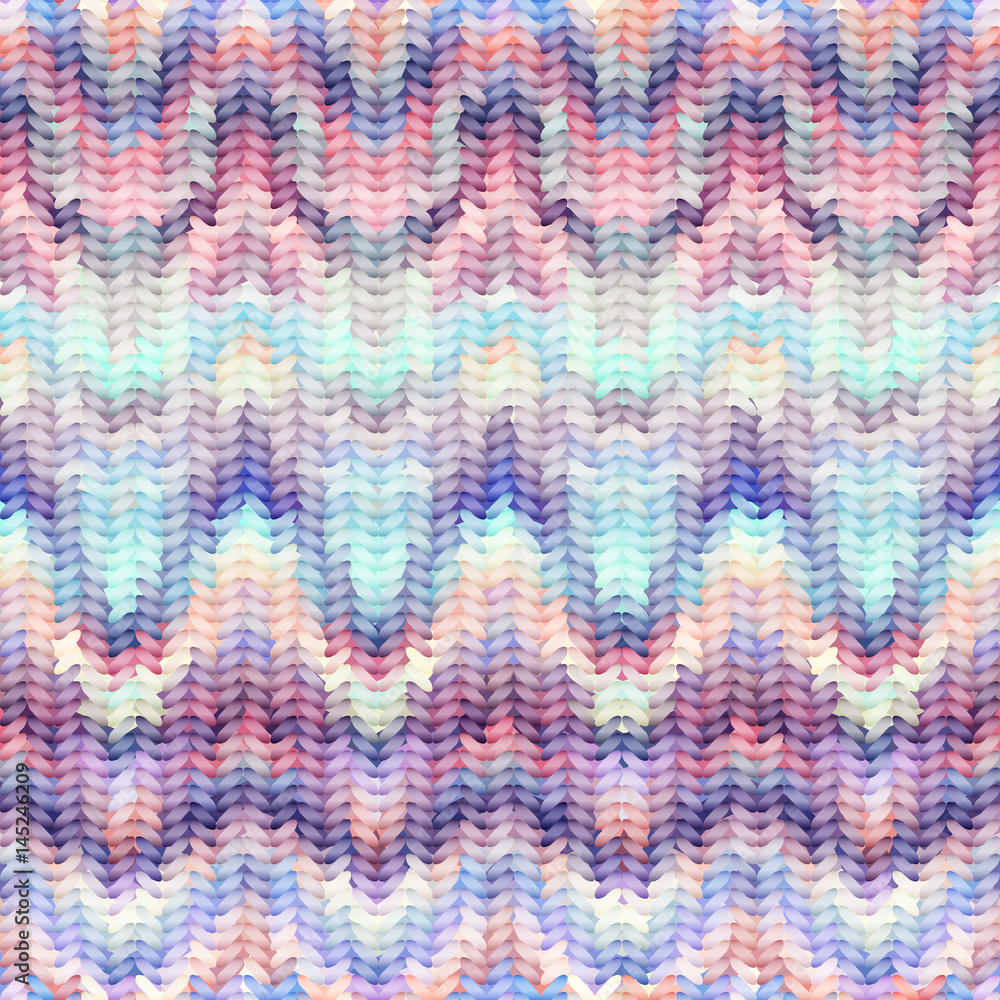 Imitation Sweater knit Melange effect