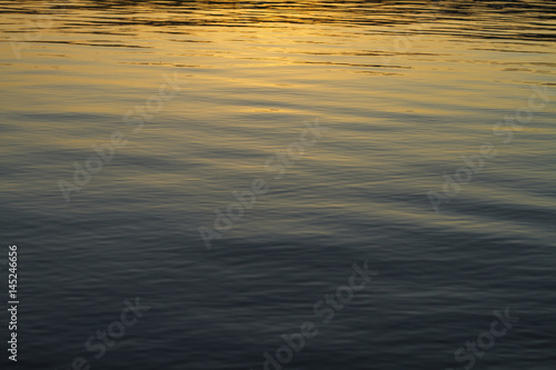 sunrise reflection in water