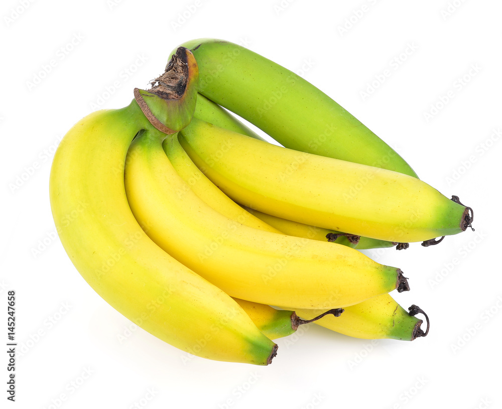 bananas isolated on a white background