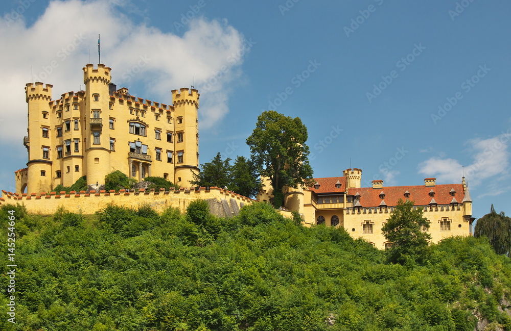 Schloss Hohenschwangau im Allgäu
