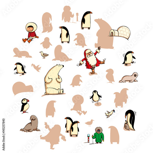 Fun Visual Game: Find the right mirror shadow