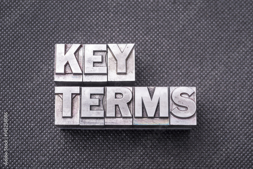 key terms bm