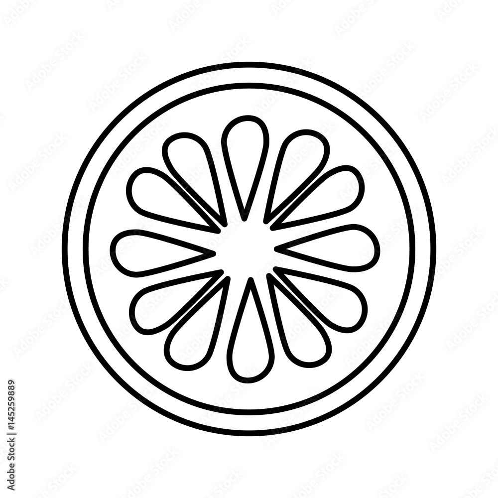 cucumber slice isolated icon vector illustration design cucumber slice isolated icon vector illustration design