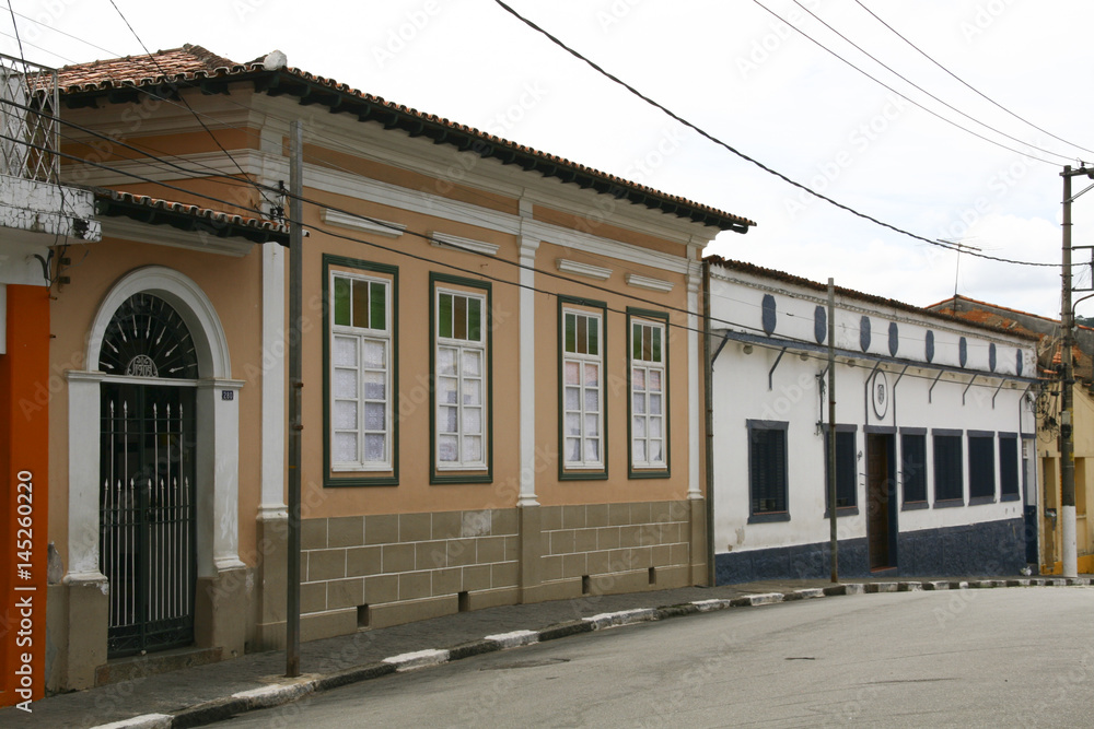 Casas na rua 