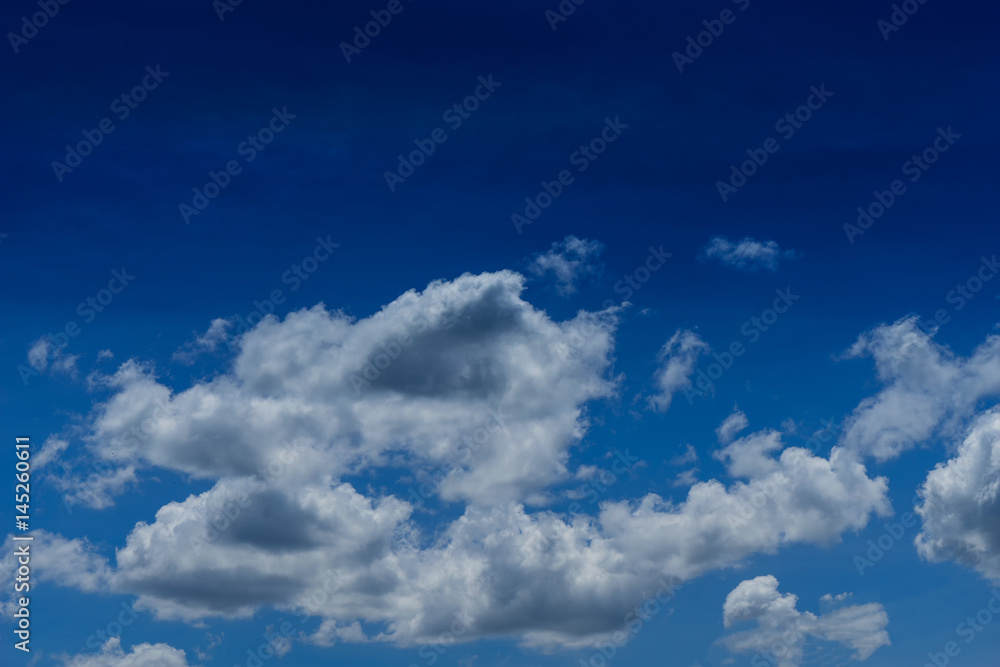 cloudscape pattern on blue sky - can use to display or montage on product cloudscape pattern on blue sky - can use to display or montage on product