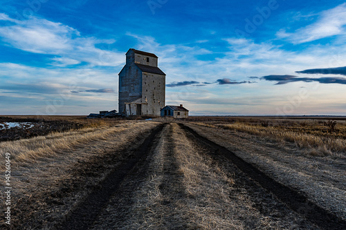 Grain Elevators on the Prairies 