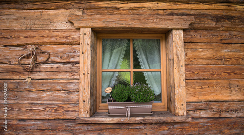 Window mountain chalet