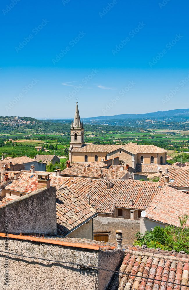 Bonnieux, one of the most beautiful villages in Provence, France