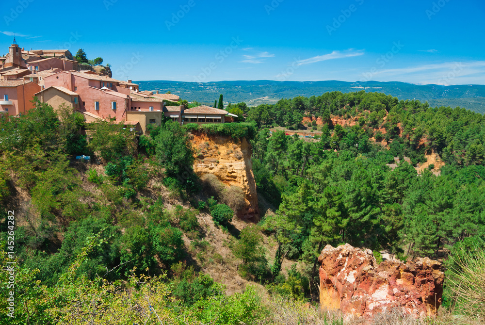 Roussillon's Village, Provence, France