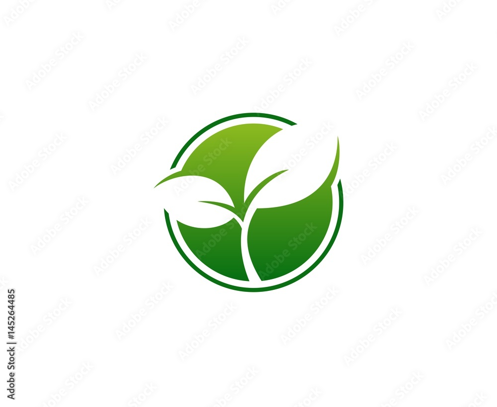 Leaf logo Leaf logo