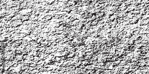 The texture of stone,stucco.Seamless pattern. Black and white vector illustration.