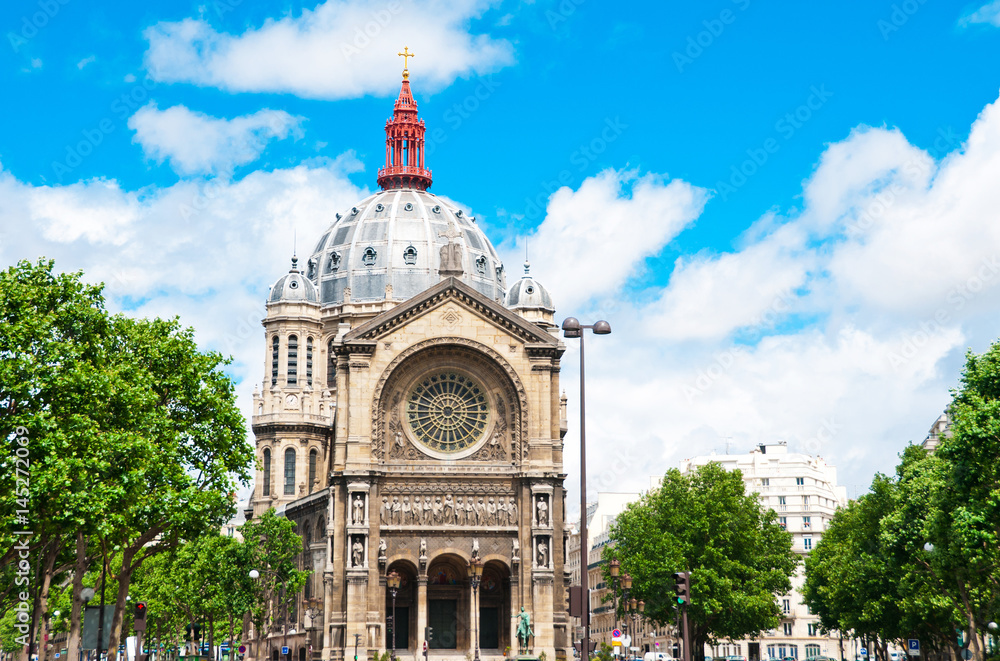 Obraz premium Saint-Augustin church, Paris, France