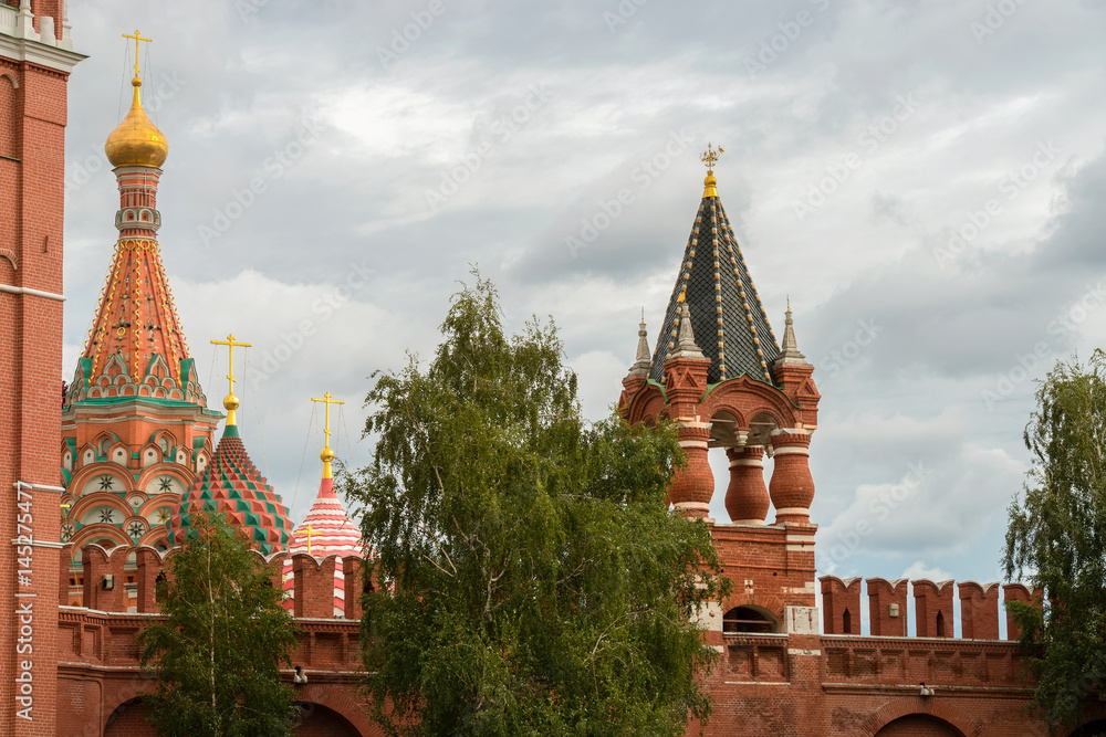 Tsarskaya towers of the Moscow Kremlin