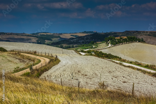 Landscape in Tuscany  Italy