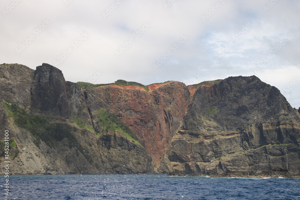 Minamijima karst doline in ogasawara (aka bonin) island. Minamijima karst doline in ogasawara (aka bonin) island.