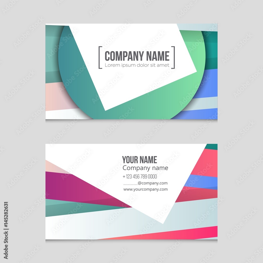 Fototapeta premium Abstract vector layout background set. For art template design, list, front page, mockup brochure theme style, banner, idea, cover, booklet, print, flyer, book, blank, card, ad, sign, sheet,, a4