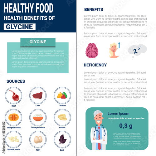 Healthy Food Infographics Products With Vitamins And Minerals Sources, Health Nutrition Lifestyle Concept Flat Vector Illustration