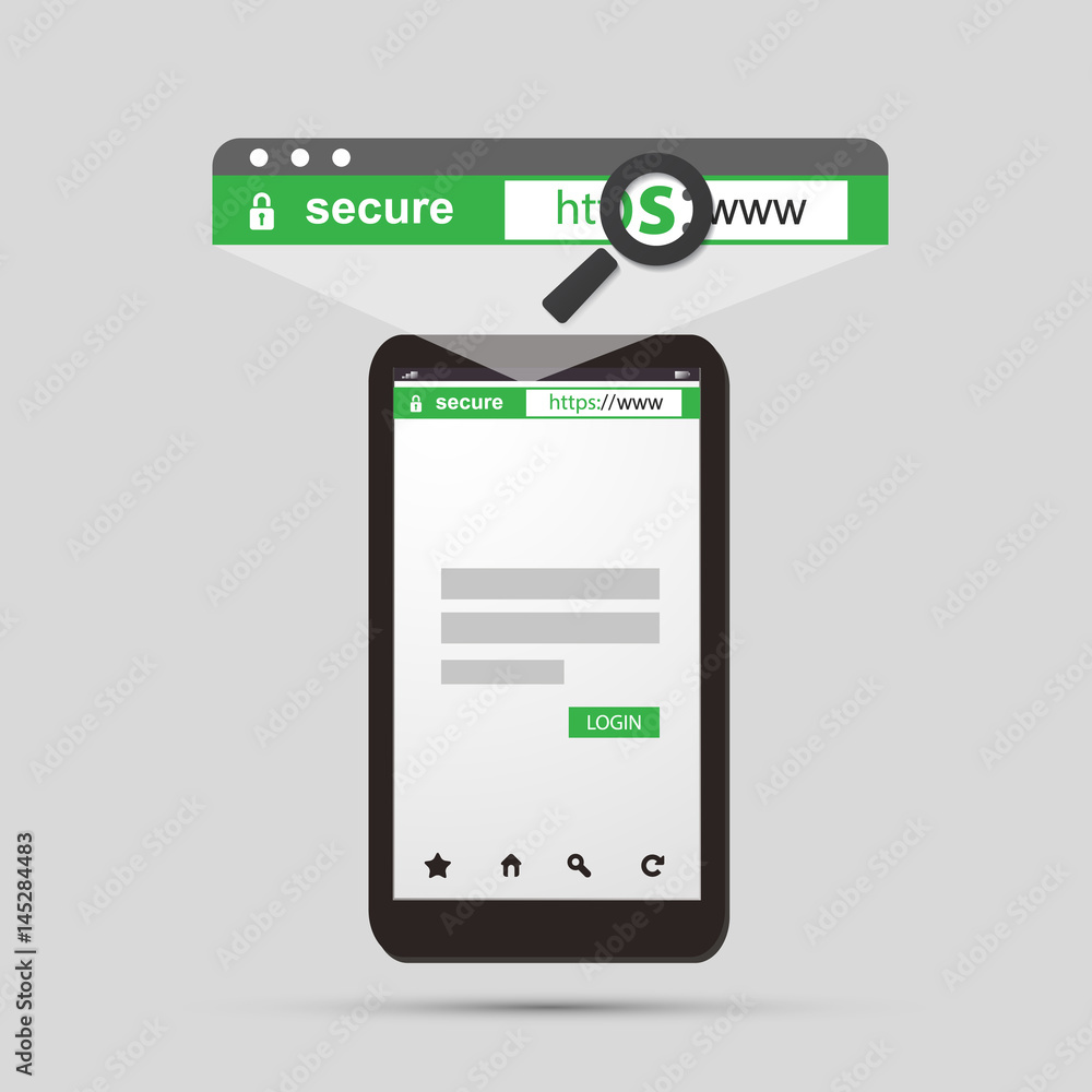 HTTPS Protocol - Safe and Secure Browsing on Mobile Phone and Tablet