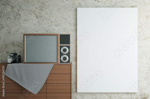 Wallpaper Mural Old TV and camera Torontodigital.ca