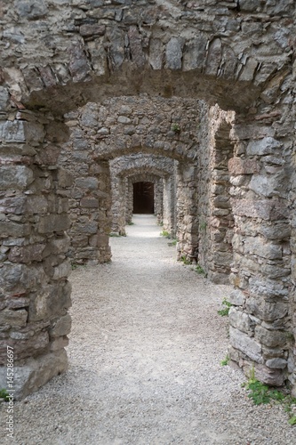 Fototapeta Naklejka Na Ścianę i Meble -  beautiful castel belfort ruin in italy