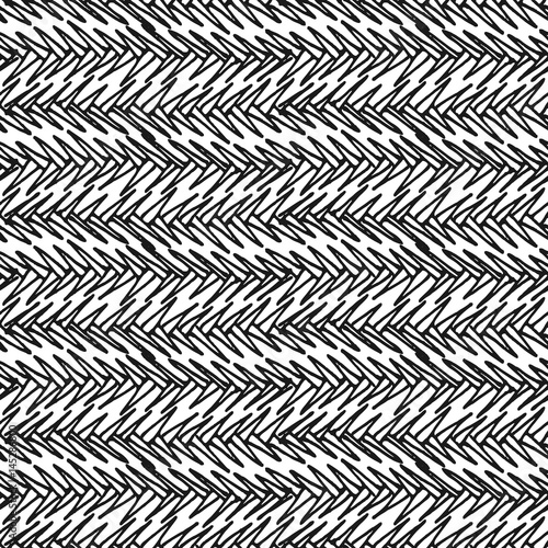 Wallpaper Mural Decorative hand drawn seamless pattern. Torontodigital.ca