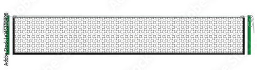 Tennis net, isolated
