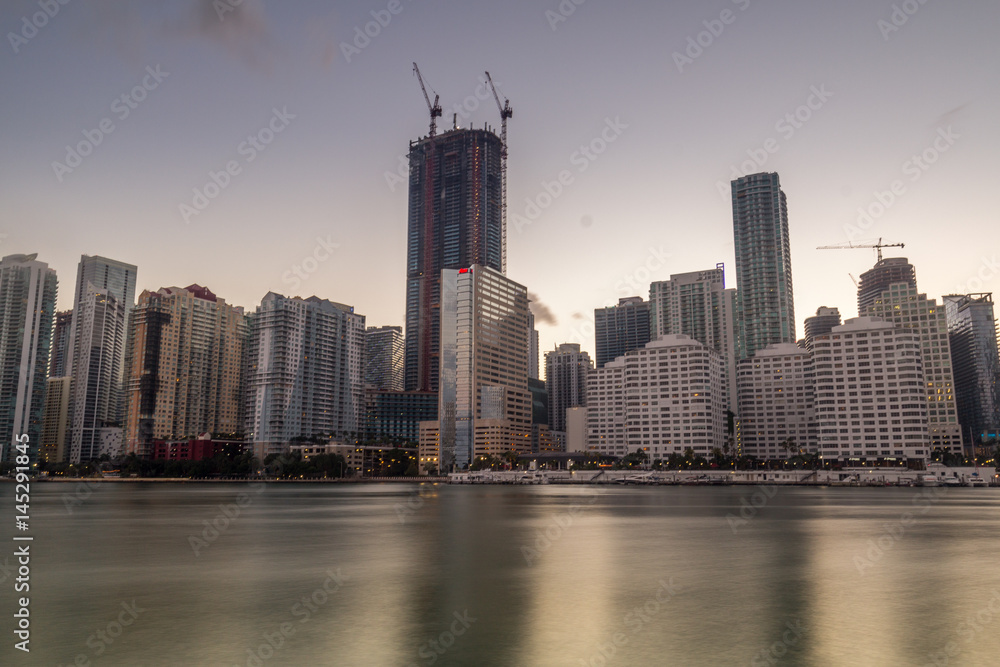 Fototapeta premium Miami skyline