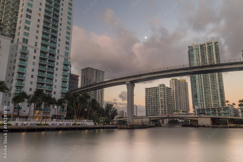 Obraz premium Miami skyline